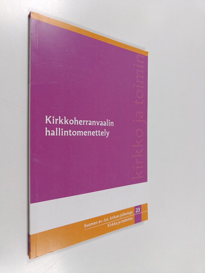 Kirkkoherranvaalin hallintomenettely