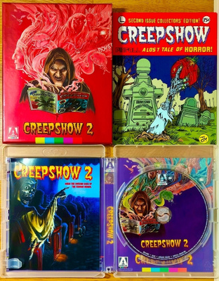 CREEPSHOW 2 - Yöjuttu 2 (1987) LE Hard Box OOP RARE Region A