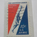 Vanhat U.S.A. AIR MAIL merkit - pikkukuva 3