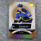 Tage Thompson 2017-18 Premier Neckline /12 - pikkukuva 1