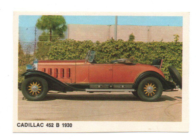 Purkkakuva Hellas Vanhat autot tarrakuvina CADILLAC 452 B 19
