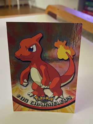 Pokémon Topps Charmeleon #05 (1999) – HOLO / FOIL