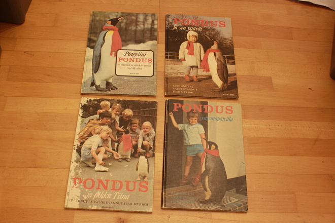  Ivar Myrhoj Pingviini Pondus (4 kirjaa) C4