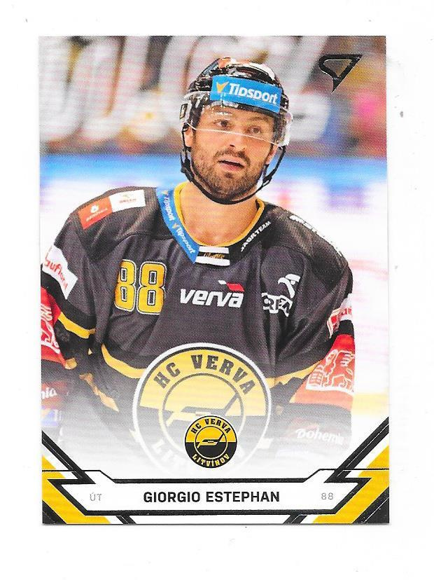 2021-22 Tipsport #206 Giorgio Estephan Litvinov  Ässät