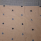 Vaalealla pohjalla sinisiä palloja kappa 50x244cm - pikkukuva 2