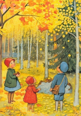 Elsa Beskow: Lokakuu