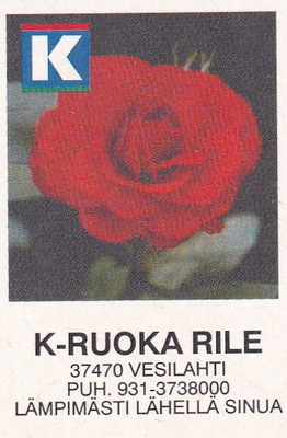 Vesilahti, K-Ruoka Rile  . Kesko Oy  .s42