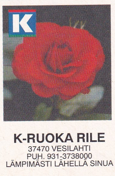Vesilahti, K-Ruoka Rile  . Kesko Oy  .s42