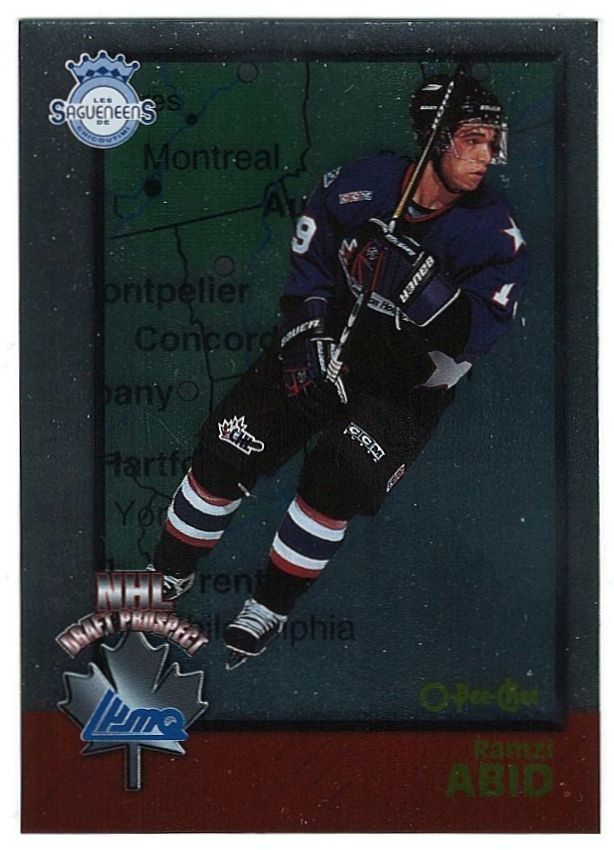 98-99 Bowman Chrome CHL #121 Ramzi Abid Ex-JYP 2012-13