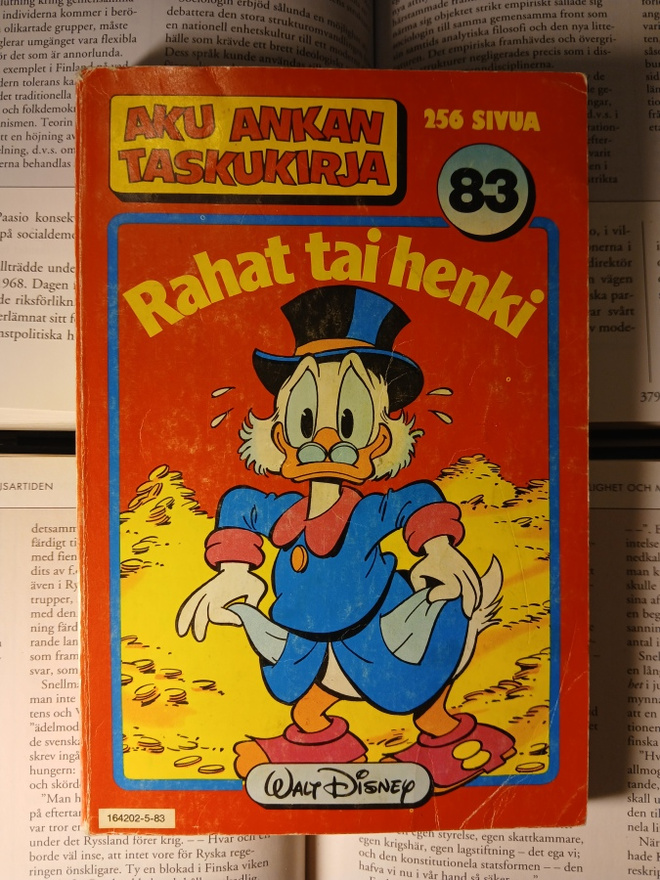 Aku Ankan taskukirja 83: Rahat tai henki
