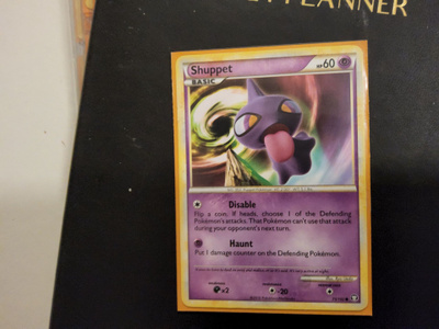 Shuppet #75 Pokemon Triumphant card