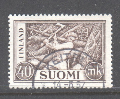 M30 40 mk puunhakkaaja loistoleimalla