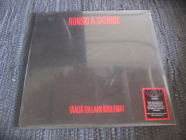 LP + 7" - Ronski & Satanic - Täältä Tullaan, Kuolema!