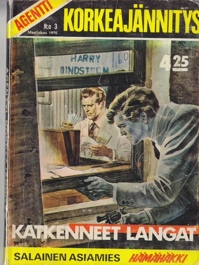 Agentti Korkeajännitys 1976 03 Hämähäkkii (2 tarinaa)