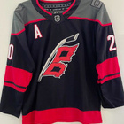 NHL FaniPaita Carolina Hurricanes SEBASTIAN AHO #20 UUSI - pikkukuva 2