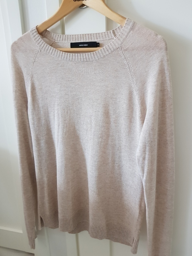Vero Moda viskoosi-pellava Neule / Neulepusero - koko M