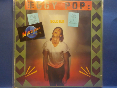 IGGY POP - SOLDIER - UK 1980 1ST.PRESS EX+/EX