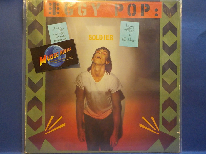 IGGY POP - SOLDIER - UK 1980 1ST.PRESS EX+/EX
