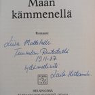 Laila Hietamies : Maan kämmenellä (signeerattu, tekijän o... - pikkukuva 3