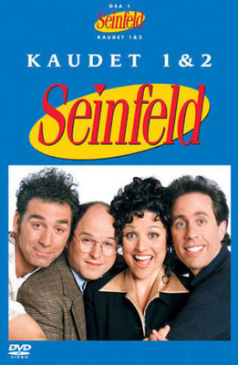 Seinfeld season 1&2 • 4×DVD R2 Suomi