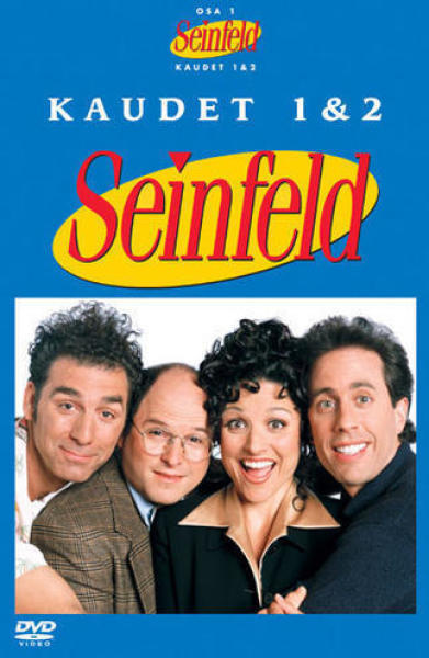 Seinfeld season 1&2 • 4×DVD R2 Suomi