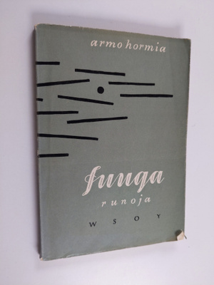 Armo Hormia : Fuuga : runoja