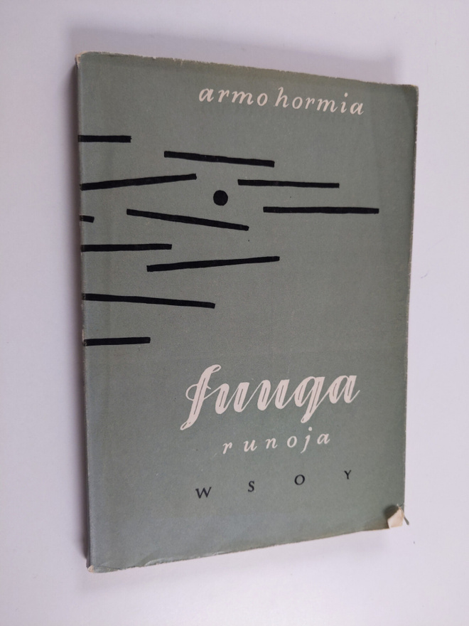 Armo Hormia : Fuuga : runoja