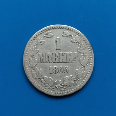 1 Markka 1866