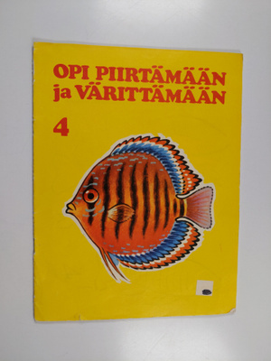 Opi piirtämään ja värittämään 4