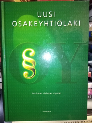 Reinikainen :  Uusi osakeyhtiölaki ( SIS POSTIKULU )