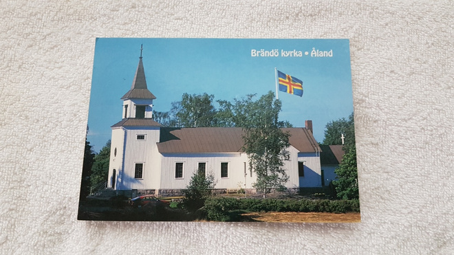 Åland Brändö Kirkko Kyrka
