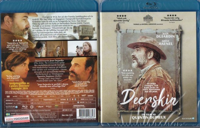 Deerskin	(82 620)	UUSI	-SV-	BLU-RAY				2019 SF-TXT,horror co