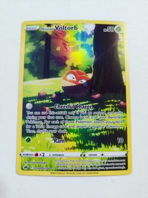 Hisuian Voltorb GG01/GG70 Pokemon Crown Zenith Galarian Holo