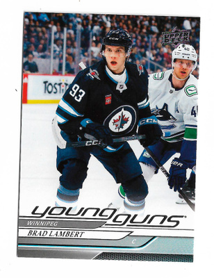2024-25 Upper Deck Young Guns RC #228 Brad Lambert