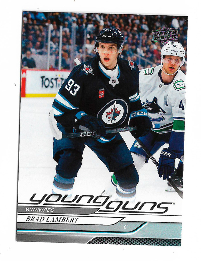 2024-25 Upper Deck Young Guns RC #228 Brad Lambert