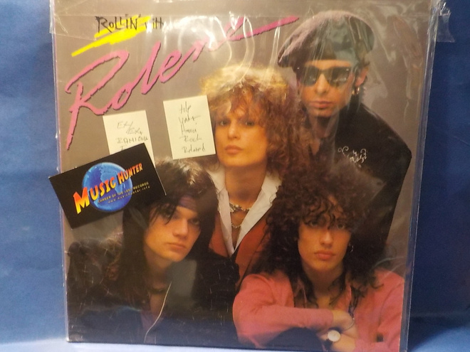 ROLLIN' WITH ROLENE EX-/EX+ SUOMI 1986 PAINOS LP