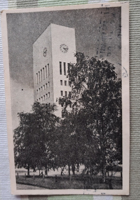 Kemi, kaupungintalo, kulkenut 1947