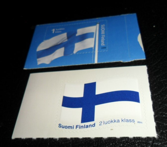 LAPE 1784 JA 2065 ** SUOMEN LIPPUJA 2 KPL. 1 luokka