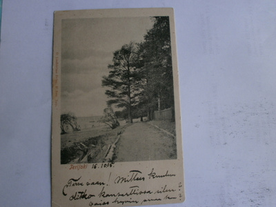 Terijoki, rantamaisemaa, vanha mv kortti, p. 1905