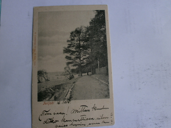 Terijoki, rantamaisemaa, vanha mv kortti, p. 1905