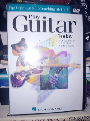 Dvd Play Guitar Today ! ( UUSI ) HAL LEONARD