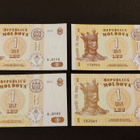 Moldova 1 Leu, 4kpl erilaisia, UNC - pikkukuva 1