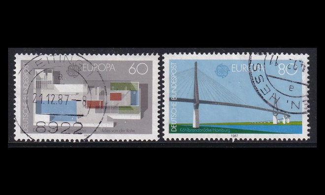 Saksa 1321-2 o Europa arkkitehtuuri (1987)