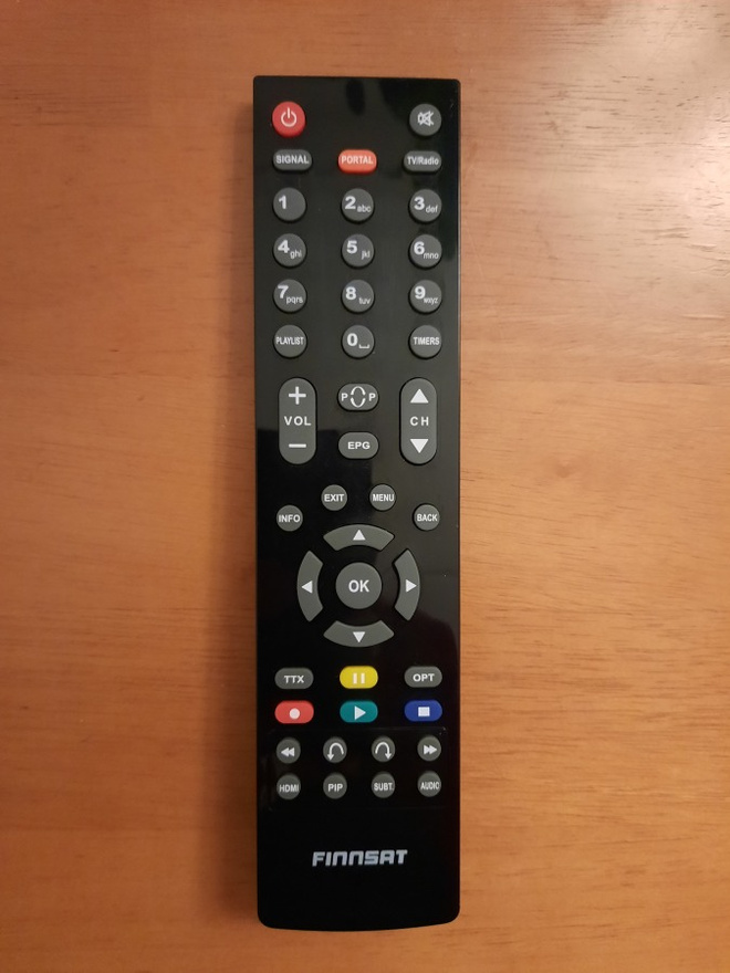 Finnsat kaukosäätimiä