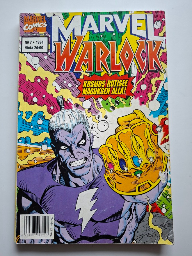 Marvel 1994/07: Warlock: Kosmos rutisee Maguksen alla!