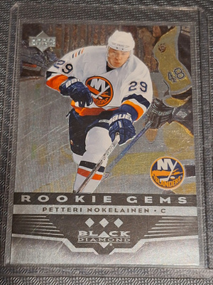 2005-06 Upper Deck Black Diamond #165 Petteri Nokelainen Rc