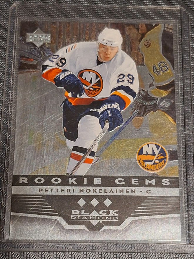 2005-06 Upper Deck Black Diamond #165 Petteri Nokelainen Rc