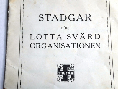 LOTTA - SVÄRD VIHKO, Organisaatio, HELSINGFORS - 1941
