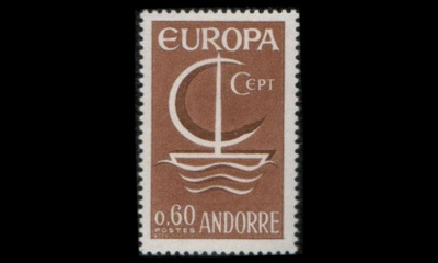 Andorra Fr 198 ** Europa (1966)