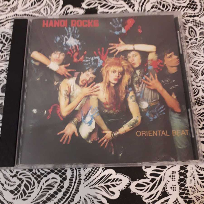 HANOI ROCKS: Oriental Beat -CD LICK RECORDS 1989